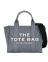 Mini The Tote Bag, &pound;110, Handbags, Blue, Canvas, Front view
